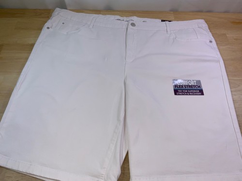 New Women’s Gloria Vanderbilt Avery Bermuda Shorts Size 22W in Blush Lt. Pink* - Picture 4 of 4