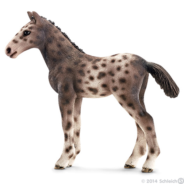 NEW SCHLEICH 13760 Knabstrupper Foal Horse Equine RETIRED