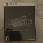 Final Fantasy VII Rebirth Deluxe Edition SteelBook Artbook PS5 Sealed