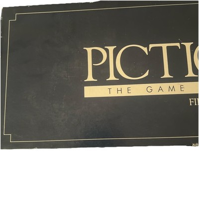 1985 First Edition PICTIONARY Game of Quick Draw Original Version  