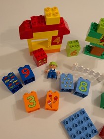 LEGO DUPLO Play With Numbers 5497  - Retired Near Complete Mint Condition 