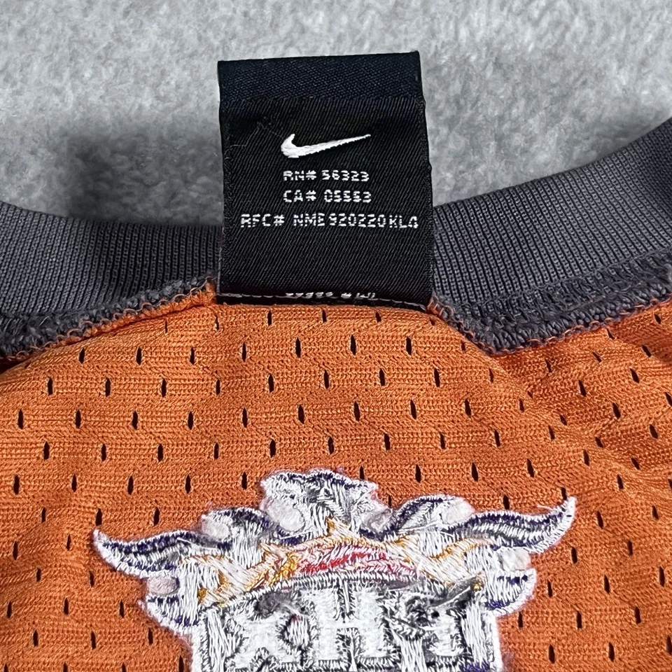 Camiseta masculina Stephon Marbury Nike Phoenix Suns XL laranja NBA basquete RARA 00s - Imagem 2 de 4