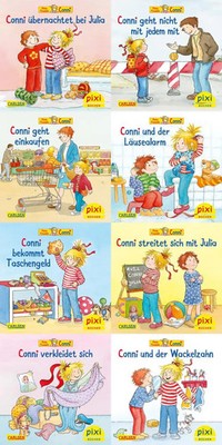 Pixi-8er-Set 260: Meine Freundin Conni (8x1 Exemplar) | Liane Schneider | 24 S.