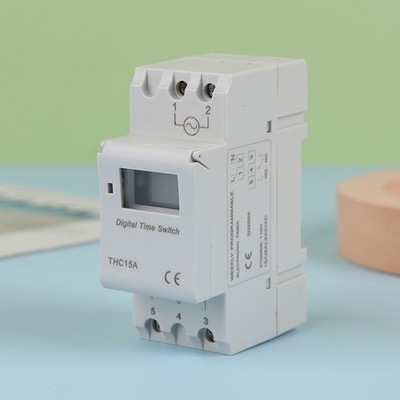 1pc Electronic Weekly 7 Days Programmable Digital Timer Switch Relay Control 110