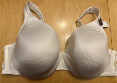 Cacique Support Solution 42C Ivory Full Coverage Padded U/w Bra NWT