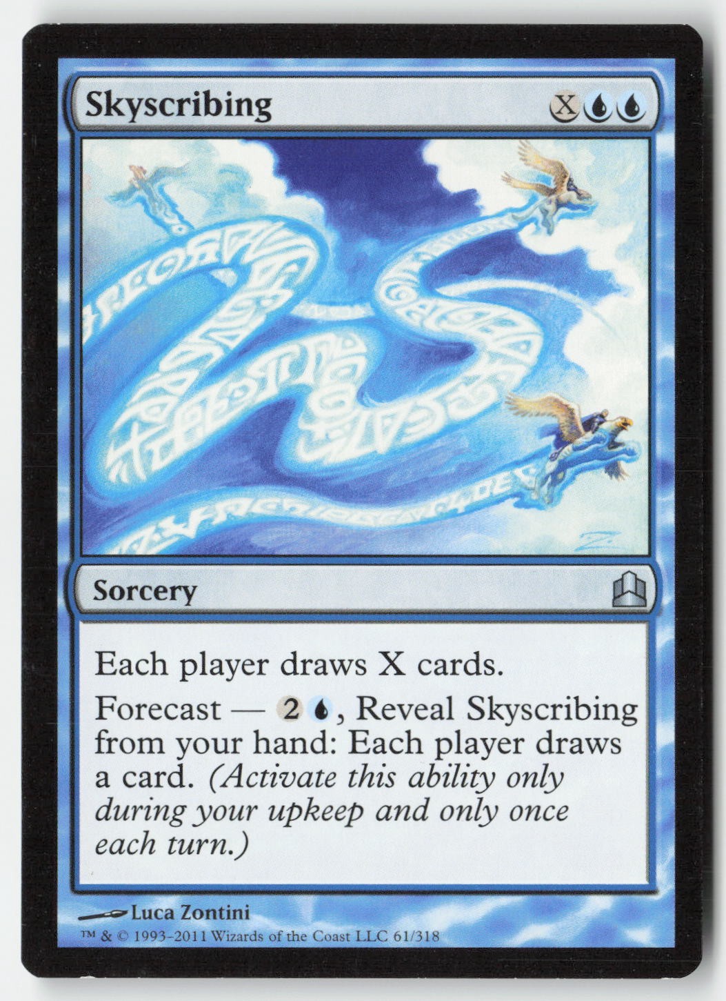 MTG - Skyscribing #61 - Regular - CMD Commander 2011