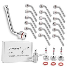 TR545D 60-Degree Truck Tire Valve Stems - 18 PCS, Compatible with TR545D 18 PCS