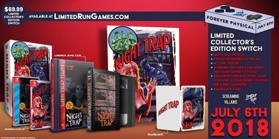 NIGHT TRAP COLLECTOR'S EDITION | LIMITED RUN | Nintendo Switch | Neu