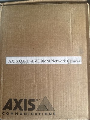 -=NEW=-AXIS Q3515-LVE VANDAL RESISTANT POE WDR IR 1080P OUTDOOR HD DOME CAMERA