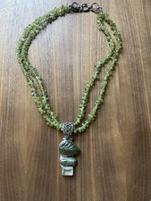 Sterling and semiprecious stones Necklace