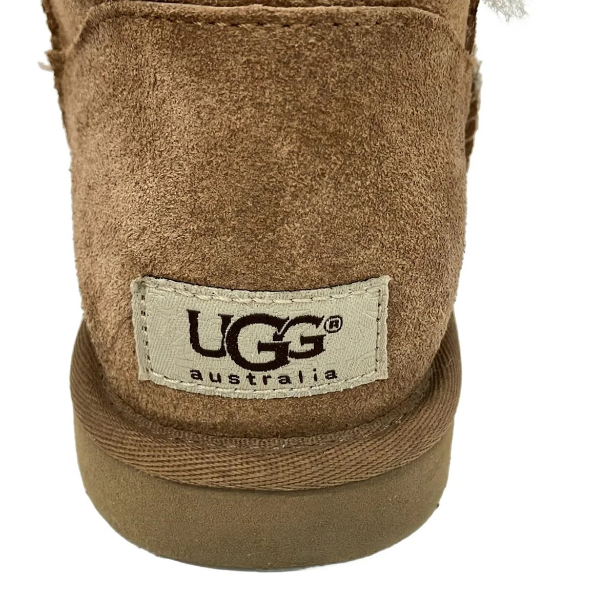 UGG Mini Bailey Button 3352 Light Brown Mouton - … - image 5