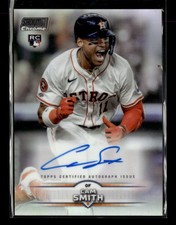 Cam Smith 2025 Topps Stadium Club Chrome Baseball RC Auto [wad50