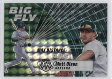 2021 Panini Mosaic Big Fly Green Mosaic Prizm Matt Olson #BF11 uk2