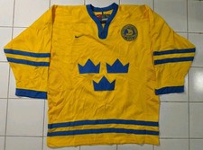 Vintage Team Sweden Hockey Olympic Hockey Nike Jersey SizeL