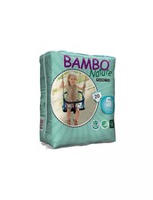 44 LB FOR SENSITIVE SKIN - BAMBO NATURE BABY DIAPERS 20 TRAINING PANTS SIZE 5
