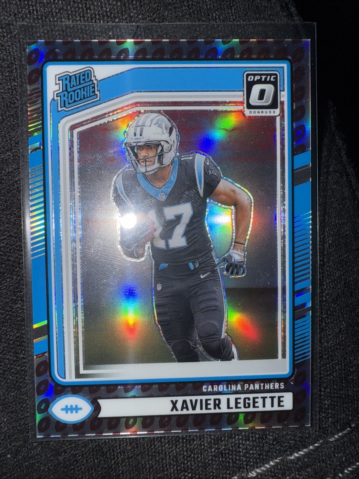 2024 Donruss - Optic Preview - Xavier Legette Case Hit Football Emoji #323 RC