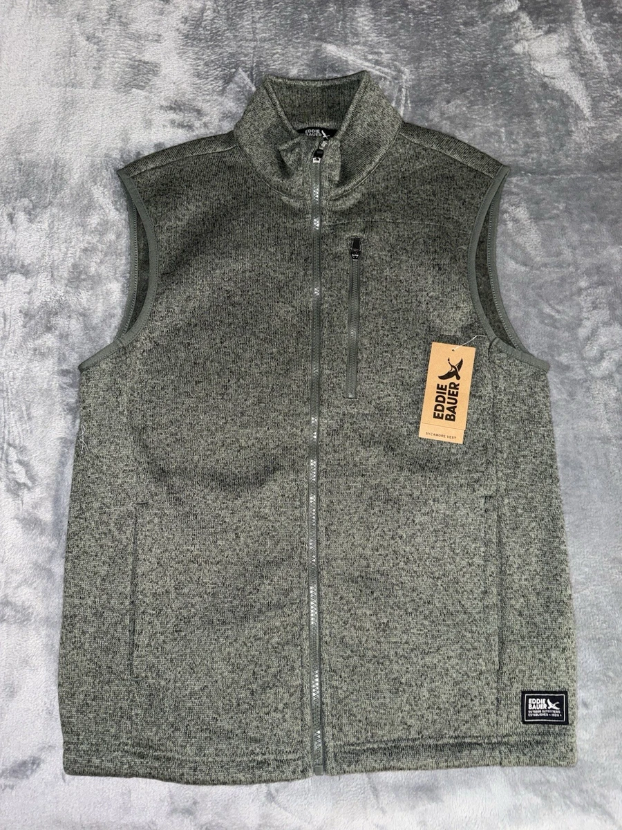 Gilet Eddie Bauer Homme Taille XL Vert, Idéal Pour La Randonnée Et La Pêche, Avec Poches, Neuf Sans étiquette