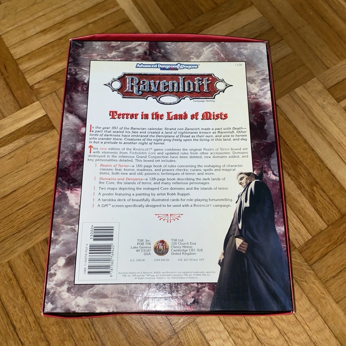 Advanced Dungeons & Dragons AD&D Ravenloft Campaign Setting 