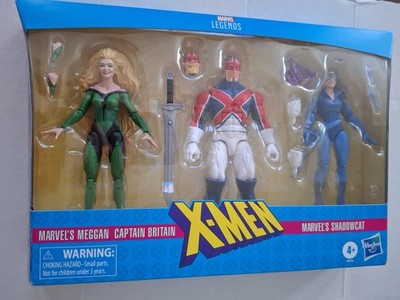 Marvel Legends X-Men 6'' Excalibur 3-Pack Meggan Captain Britain Shadowcat 