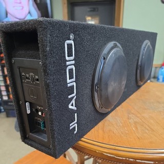 JL AUDIO CP208LG W3V3 (93295) MICROSUB SLOT PORTED ENCLOSURE DUAL 8" W3V3 SUBS