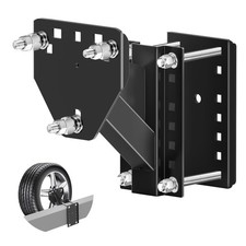 Spare Tire Carrier for Utility Trailers Fits 46 Lug Wheels, 160 Lbs Capacity
