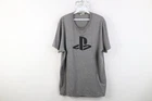 Vintage Y2K Sony Playstation Mens XL Faded Classic Logo Gamer Video Game T-Shirt