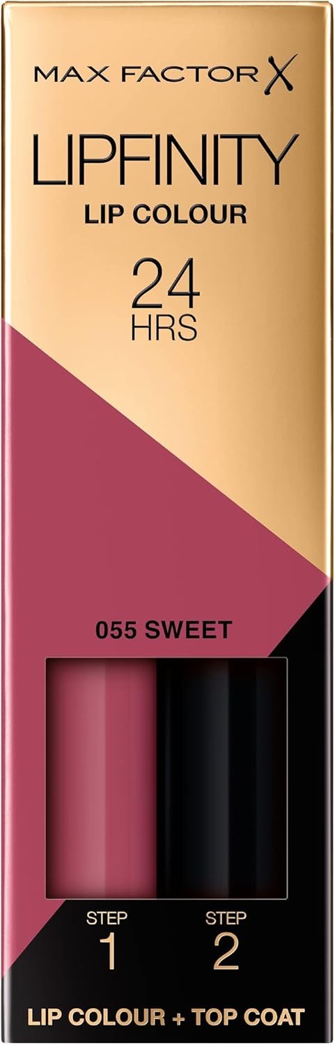 Max Factor Lipfinity Long-Lasting Two Step Lipstick - 55 Sweet, 4.2g