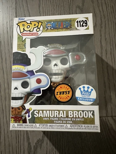Funko Pop! Vinyl: One Piece - Samurai Brook (Chase) (Metallic) - Funko...