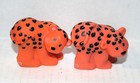 FISHER PRICE Little People BOY & GIRL Pair LEOPARD / Cheetah 2" FP FIGURES — photo 2