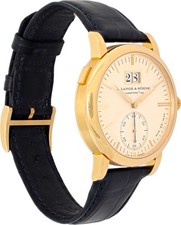    A. Lange & Sohne Langematik 308.021 18k Silver dial 37mm Automatic watch 3