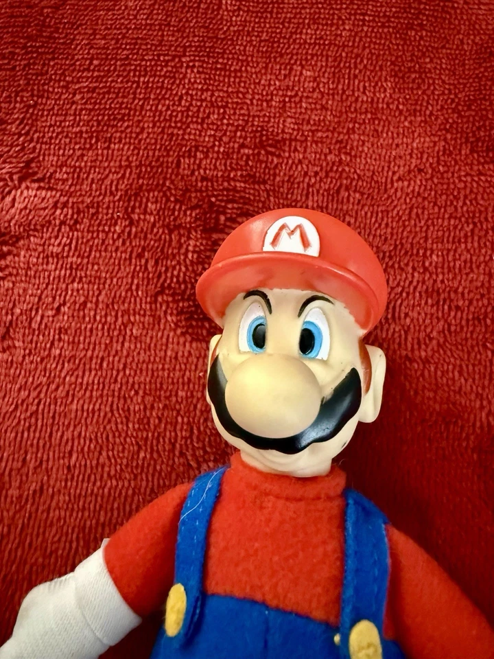 Figura de peluche Nintendo Mario - Wendy's 2004 Foto 3 de 4
