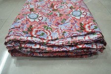 5 Yard Floral New Hand Printed Fabric 100 Cotton NO TARRIF CHARGES 100  BF-5