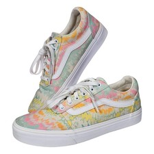 Vans "Ward Lo" psychedelic tie-dye sneakers unisex