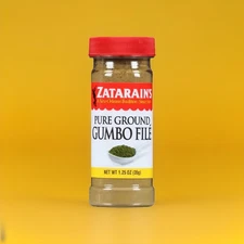Zatarians Pure Ground Gumbo File: 1.25 oz [Cajun Seasoning] Louisiana Shipping