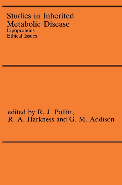Studies In Inherited Metabolic Disease R. J. Pollitt-image