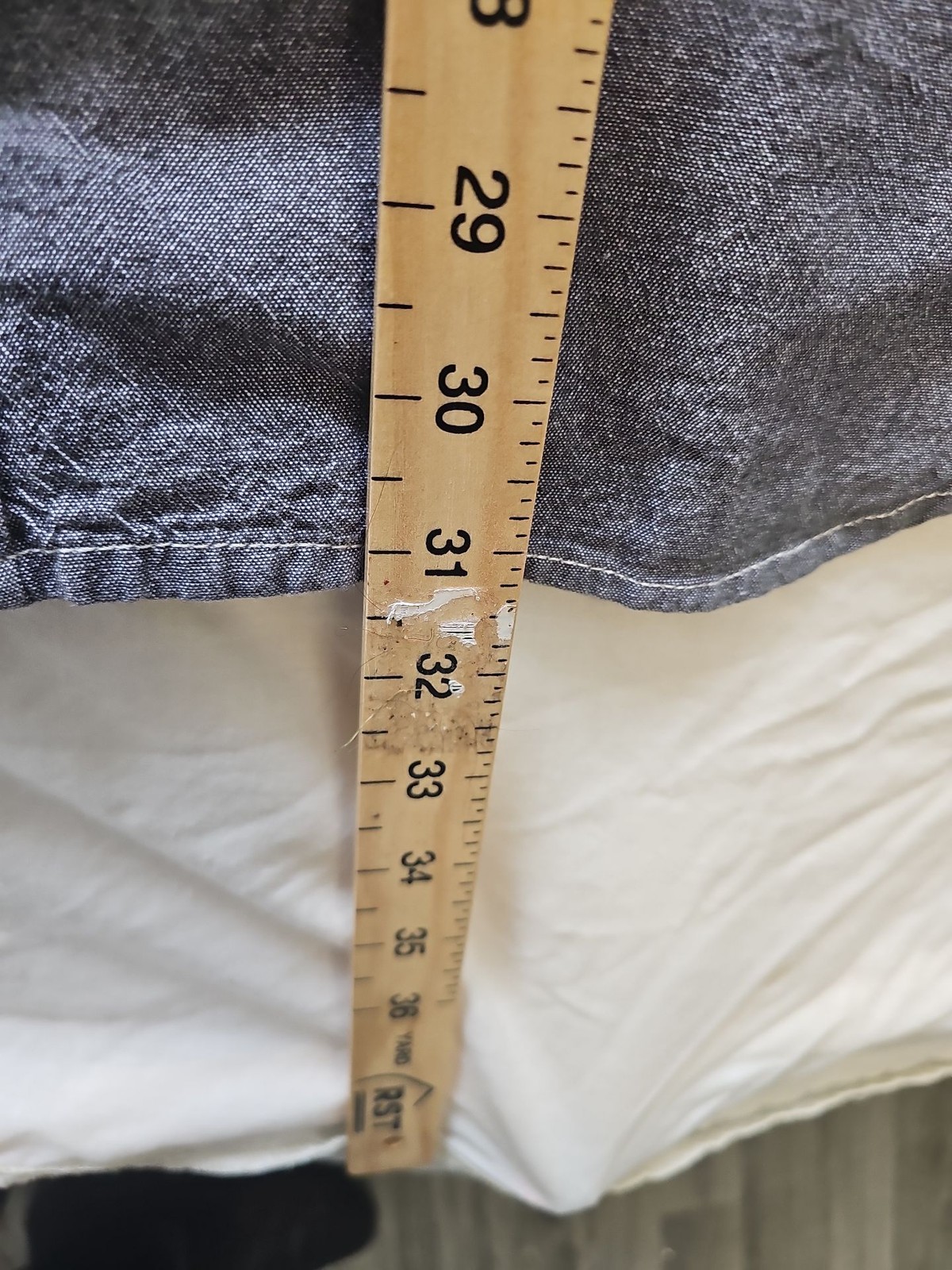 Cedar Wood State Two-Tone Chambray Shirt XL XX1160 image 6