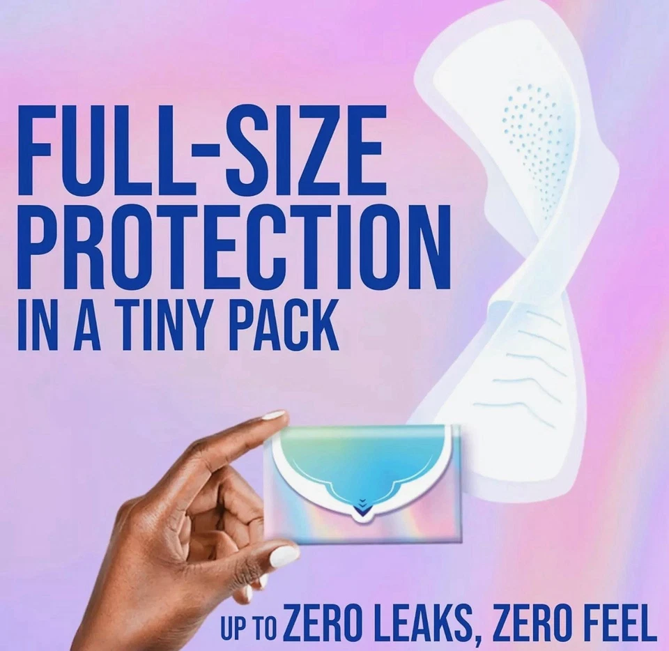 Always Pocket 女式女性垫带柔性泡沫,尺寸 2,3 盒  — 第 4/4 张图片