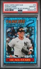 AARON JUDGE 2026 Topps Heritage Light Blue Sparkle Chrome #10 PSA 10 GEM MINT