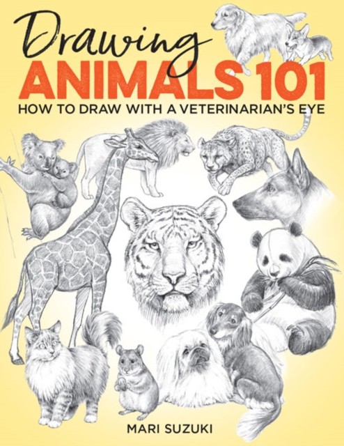 Drawing Animals 101 by Mari Suzuki (Paperback Book)