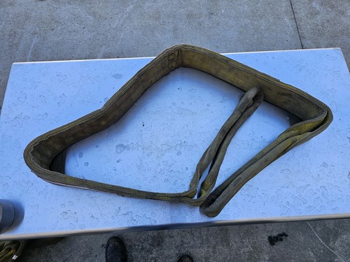 QC21 4" X 8' NYLON LIFTING SLING USA CHOKER STRAP
