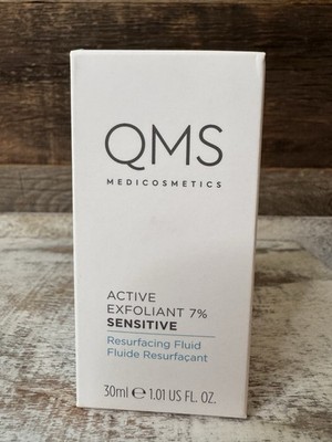 QMS Active Exfoliant 7% Sensitive Resurfacing Fluid 30ml | MSRP = $110