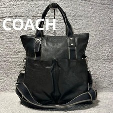 COACH 2way Shoulder Bag Tote Bag F70558