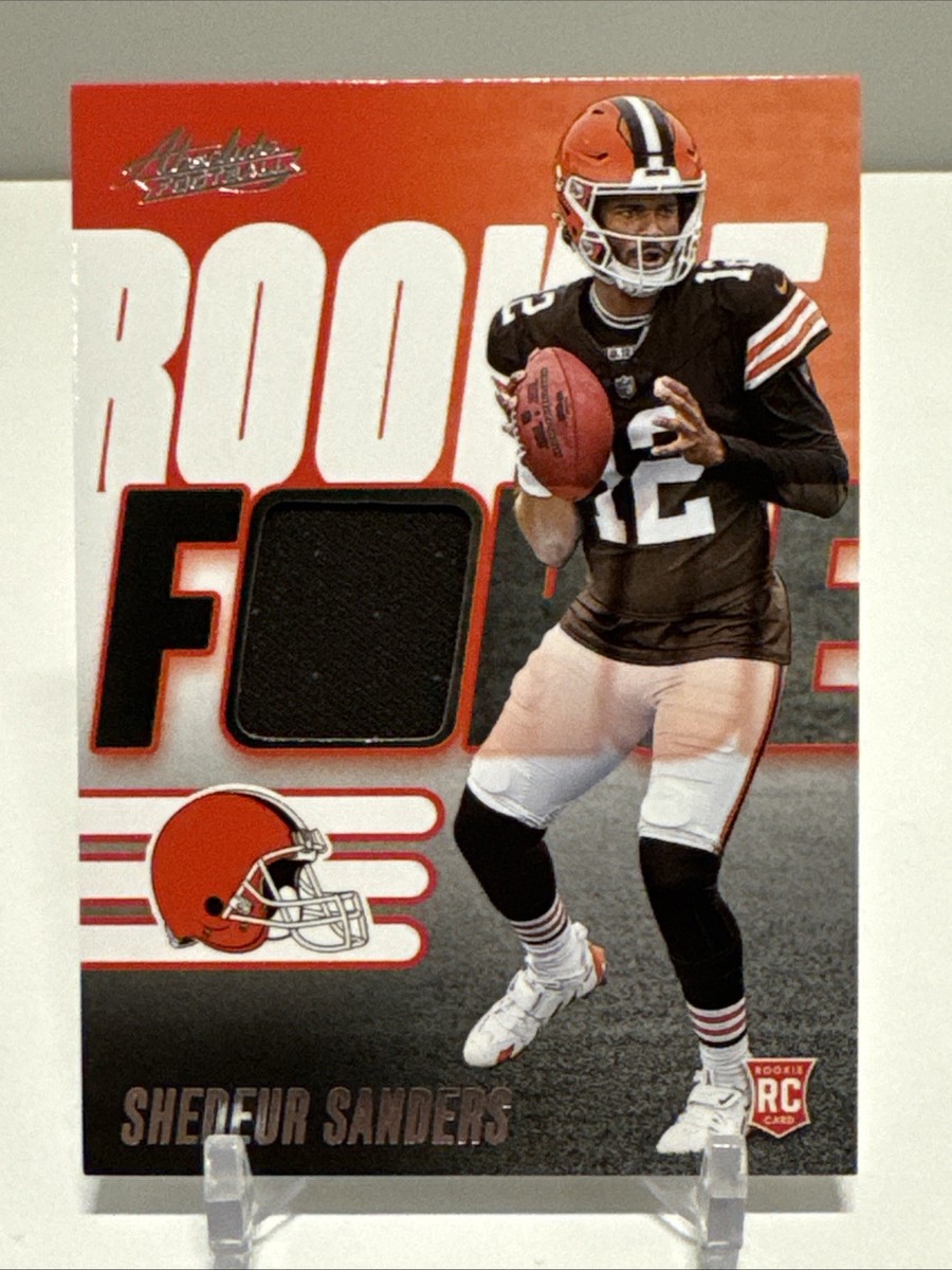 2025 Panini Absolute - Shedeur Sanders Rookie Force Patch RC