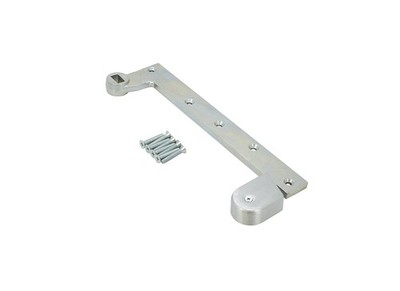 FHC 15323LHBS dormakaba Left Hand (RHR) 1-1/2'' Offset Bottom Arm - Satin Chrome