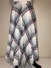 Valerie Vtg. 80  s Paid MIDI Skirt Size 8