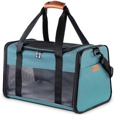 Cat Carrier - Portable Foldable Dog Pet Carrier, Soft-Sided Pet Bag up to 22 ...