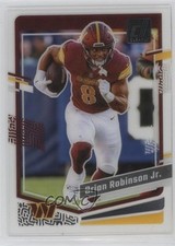 2023 Panini Clearly Donruss Brian Robinson Jr #49 1js1