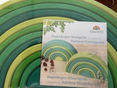 Grimms 10671 Großer Regenbogen Waldgrün Wiesengrün