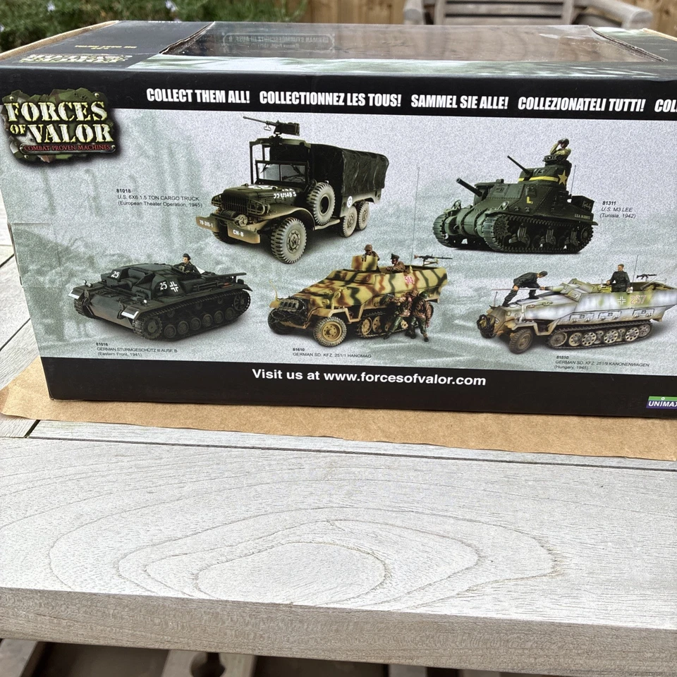 Rare FORCES OF VALOR 1:32 No.81016 German Sturmgeshütz III AUSF.B EF, 1941. MB. - Image 4 of 4