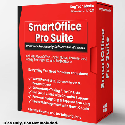 Open Office Suite for Windows - Home Student Business Productivity Software DVD